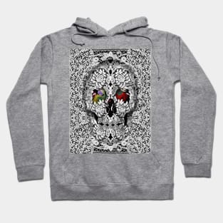 lace skull Hoodie